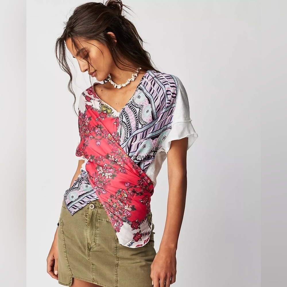 NWT Pick Your Scarf Maxi Tee